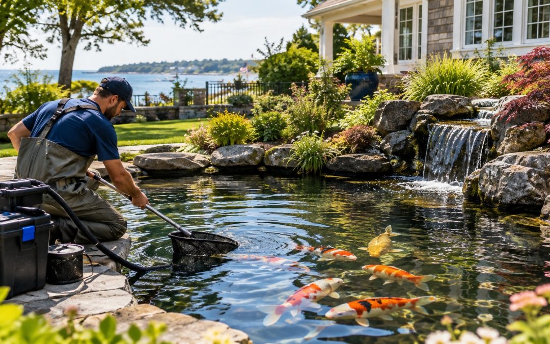 Koi Pond Installation, Cleaning & Maintenance Services in Norwalk, CT