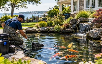 Koi Pond Installation, Cleaning & Maintenance Services in Norwalk, CT